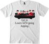 Get In Losers Men T Shirt Bl Black