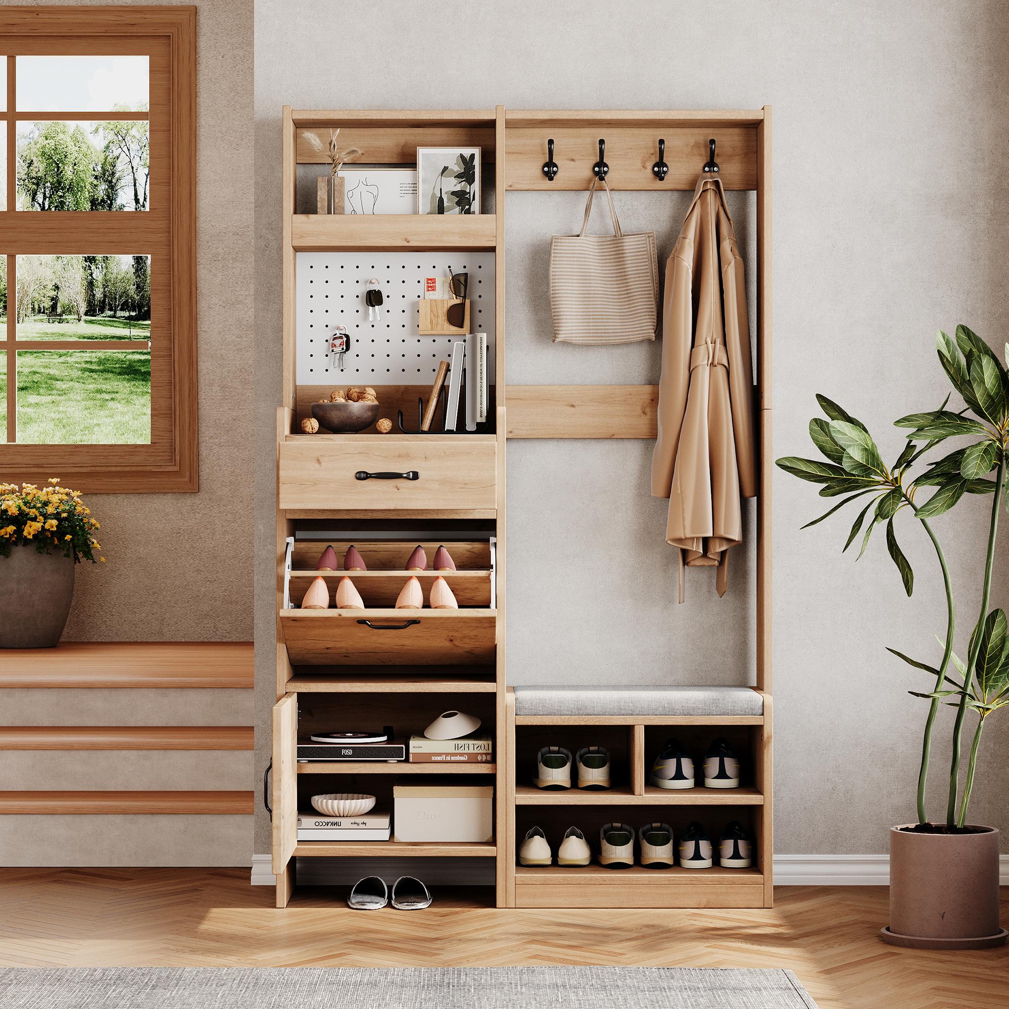 Wall Coat Rack, Hallway Coat Rack