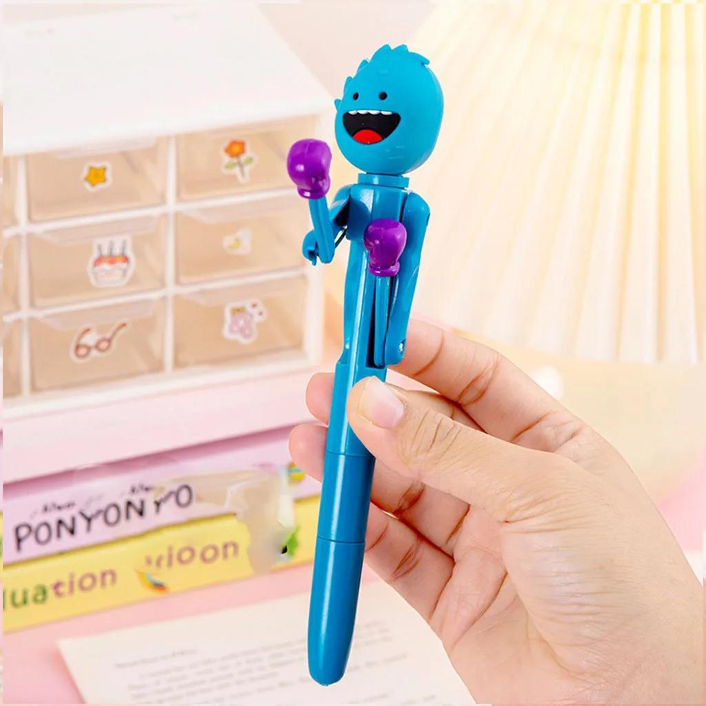 Funny Boxing Pumpkin Ballpoint Pen Halloween Gifts For Kids Pumpkin Devil Xmas Santa Snowman Pen Happy Halloween Party Favors