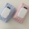 New Striped Quilted Wet Wipe Pouch Portable Pull Out Tissue Bag Multipurpose Wet Tissue Case Living Room Organizer