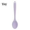Multifunctional Serving Spoons Silicone Spoon, Heat Resistant Non-stick Kitchen Utensil, Flexible Soup Ladle Ergonomic Anti-slip Handle Kitchenware