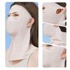 WRELS Unisex Anti-UV Face Mask Breathable Summer Cool Ice Silk Sun Protection Mask Outdoor Sports Cycling  Sunshade Face Mask