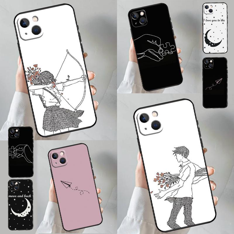 Love Sweet Planes Couple For Honor Magic 8 7 5 6 Pro Case For Honor 200 400 50 90 70 Lite X8c X8b X9a X9b X9c X9d Win