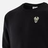 Nike Milwaukee Bucks Logo Print Crew Neck Thick Pullover Sweatshirt Men Tops Black DR2285-010