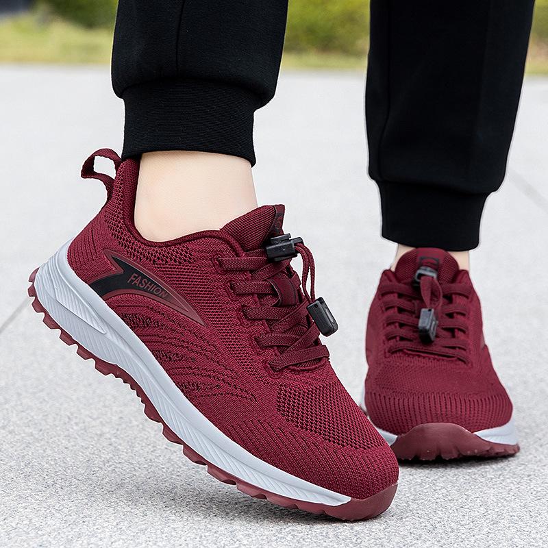 Women's Non-Slip Comfortable Walking Shoes - Soft Sole for Middle-aged & Elderly