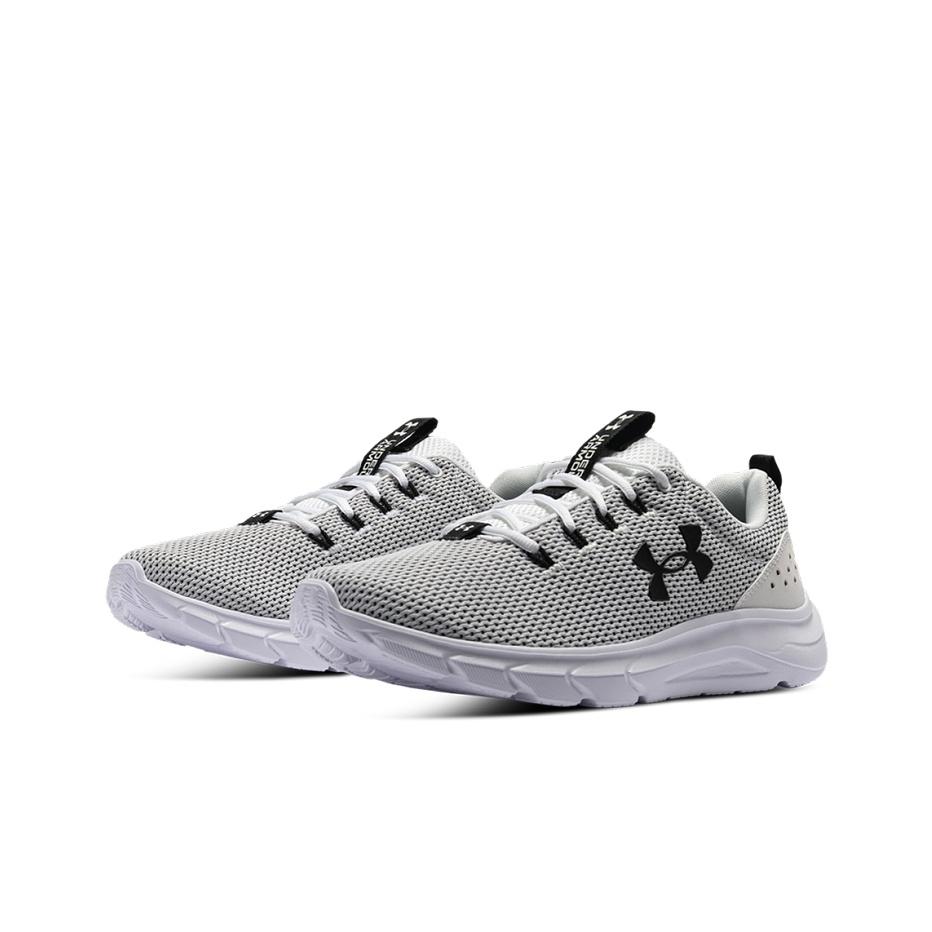 Under Armour Phade RN 2 Comfortable Fabric Low-Top Casual Running Shoes Men Sneakers White 3024880-102