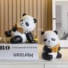 2Pcs: Library Panda Decorative Bookholder Decorative Desktop Cute Panda Bookholder School Office Resin Bookholder