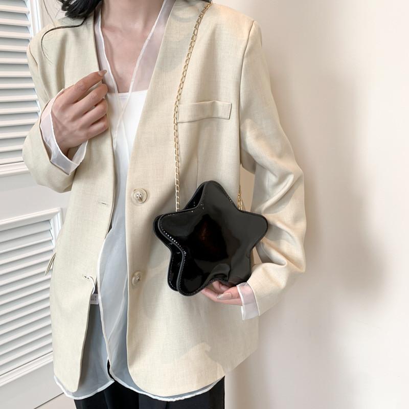 Adorable Summer 2024 Cute Star Crossbody Bag Stylish Japanese Shoulder Chain