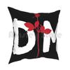 Dm Rose Mode Pillow Case Printed Home Soft DIY Pillow Cover 80s Music Dm Eighties Electronic New Order Violator Band Goth