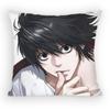 Anime Death Note L Pillow Case Sofa Living Room Bedroom Headboard Backrest Cushion Square Cushion Nap Time