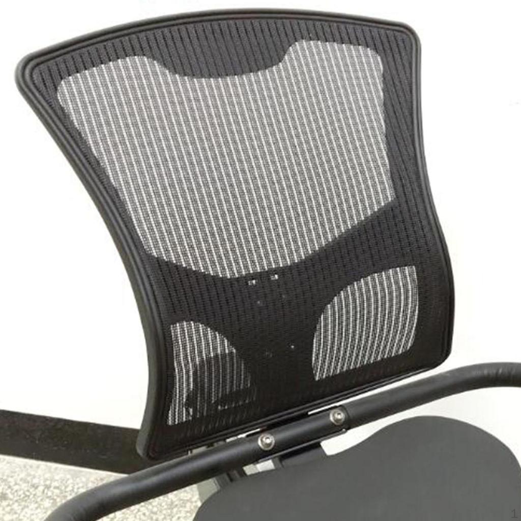 Exercise Bike Backrest Breathable Mesh Stationary Back Support Office Chair for Indoor