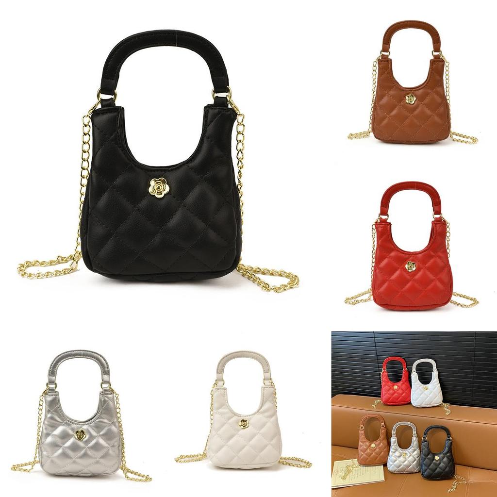French Chain Shoulder Bag For Women With Synthetic Leather And Zip Closure For Daily Use