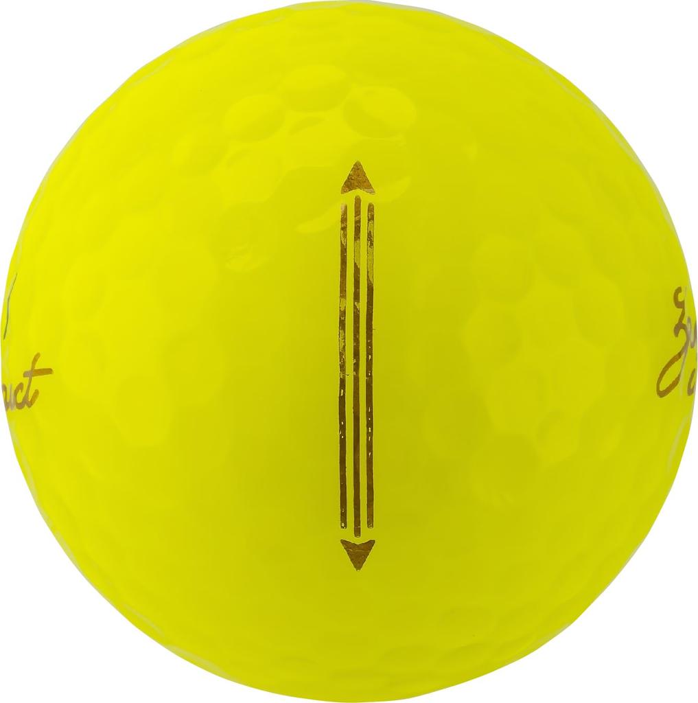 Kasco Golf Ball Zeus Impact 3 Yellow