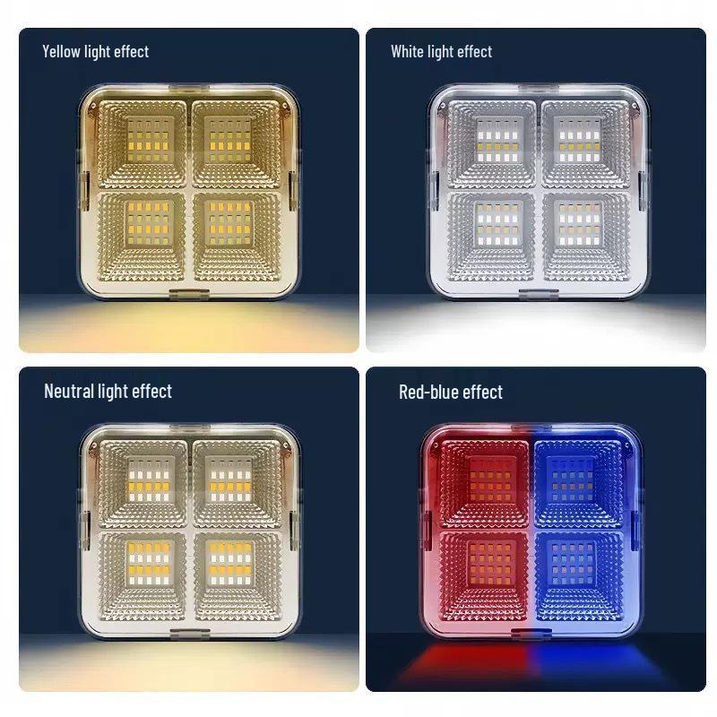 Super Bright Mini LED Solar Floodlight for Outdoor and Emergency Use