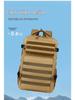 Tactical Camouflage Double Shoulder Backpack for Outdoor Hiking and Climbing, Large Capacity.