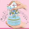 Exquisite Design Carousel Music Box Easy Use Carousel Cake Accessories  Birthday Gifts