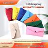 Stylish Felt Wallet & Phone Bag - High-End Mini Coin Purse