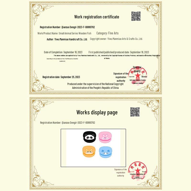 Emotionele genezing: Merit Vis Houten Sleutelhanger & Ornament