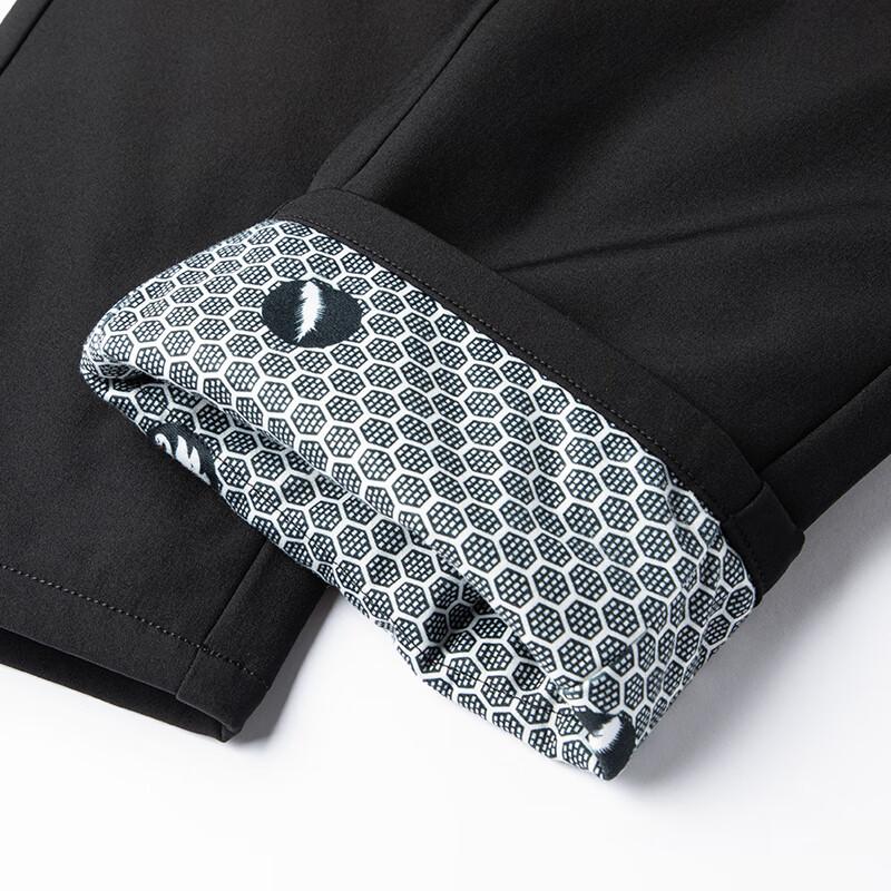 Yaya Men's Thickened Goose Down Straight-Leg Casual Winter Pants