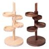 Wooden Jewelry Organizer Rotatable Earring Holder Show Case Key Storage Rack  Entrance Door