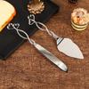 2Pcs Nordic Pie Cake Knife Zinc Alloy Toast Bread Spatula Wedding Dessert Bakeware Party Pizza Fondant Divider Home