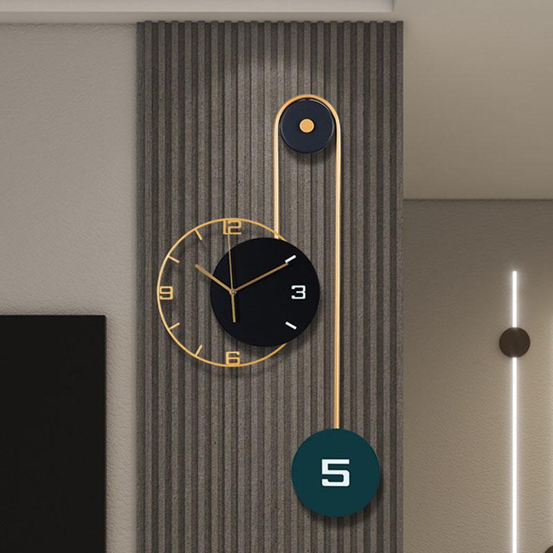 Digital Modern Clock Wall Living Room Luxury Restaurant Fashion Creative Wall Watch Bedrooms Horloge Murale Room Decorations