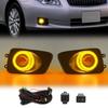 Led Fog Light for Toyota Corolla AXIO 2011 FIELDER 2007 DRL Daylight Daytime Running Lamps Wires Switch Relay White Yellow