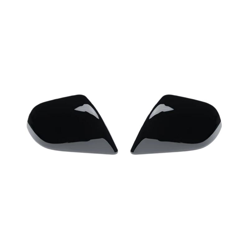 High-Quality Rearview Mirror Cover Replacements for Tesla Model 3Y Highland, Door Side Mirror Housing 1495593-00-A1495594-00-A Model Y Black 1 pair