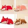 Large Fox Plush Toy Soft Stuffed Animal Pillow Creative Gift For Girls Birthday Present 35cm 50cm 60cm 70cm 90cm 1.2m