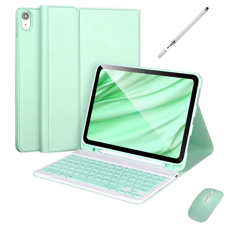 Compatible 10th Gen iPad A16 10.9" Magnetic Detachable Bluetooth Keyboard Case