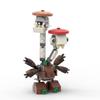 Non-Toxic Moc Set Of Double Ended Mushroom Paste Cartoon Toys Compatible With Building Block Models And Ornaments