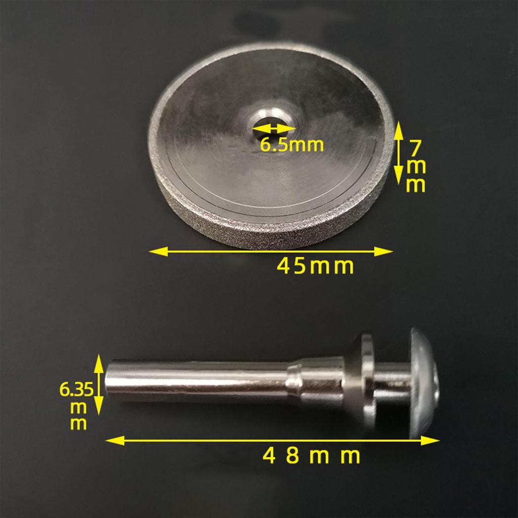 1Pc Diamond Grinding Wheel Drill Bit Multiuse Practical High Hardness Carving Grinding Sanding Bit for Precious Stone Tungsten Steel