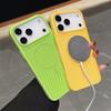 High End Cooling Heat Dissipation Magnetic Phone Case For IPhone 17 16 15 14 13 12 Pro Max Plus Breathable Shockproof Back Cover