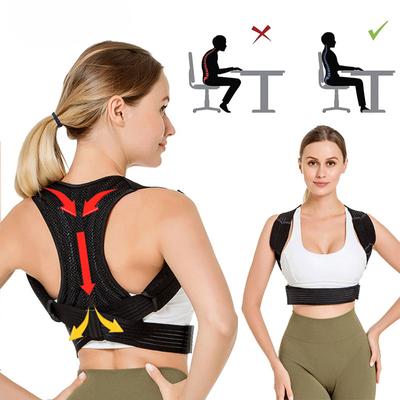 Posture Corrector for Women and Men,Adjustable Back Brace,Breathable Back Support Straightener,Providing Pain Relief From Lumbar