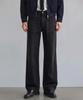 P.IN.O Grunge Semi-Flare Jeanshose - Schwarz