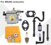 Pour tronçonneuse Jonsered Husqvarna STIHL 024 026 MS240 MS260 Kit carburateur - Comprend filtre à air et bougie d'allumage - WT-194