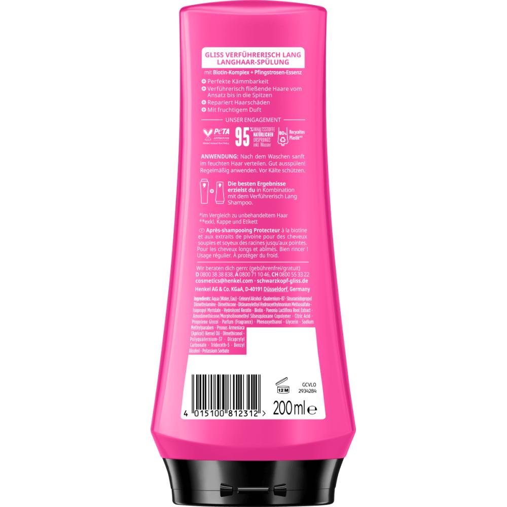 Schwarzkopf Glisker Seductive Long Conditioner 200ml