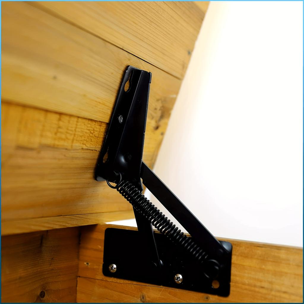 1Pc Sofa storage cabinet hinge split spring hinge triangle spring hinge flip hinge function bed box hinge