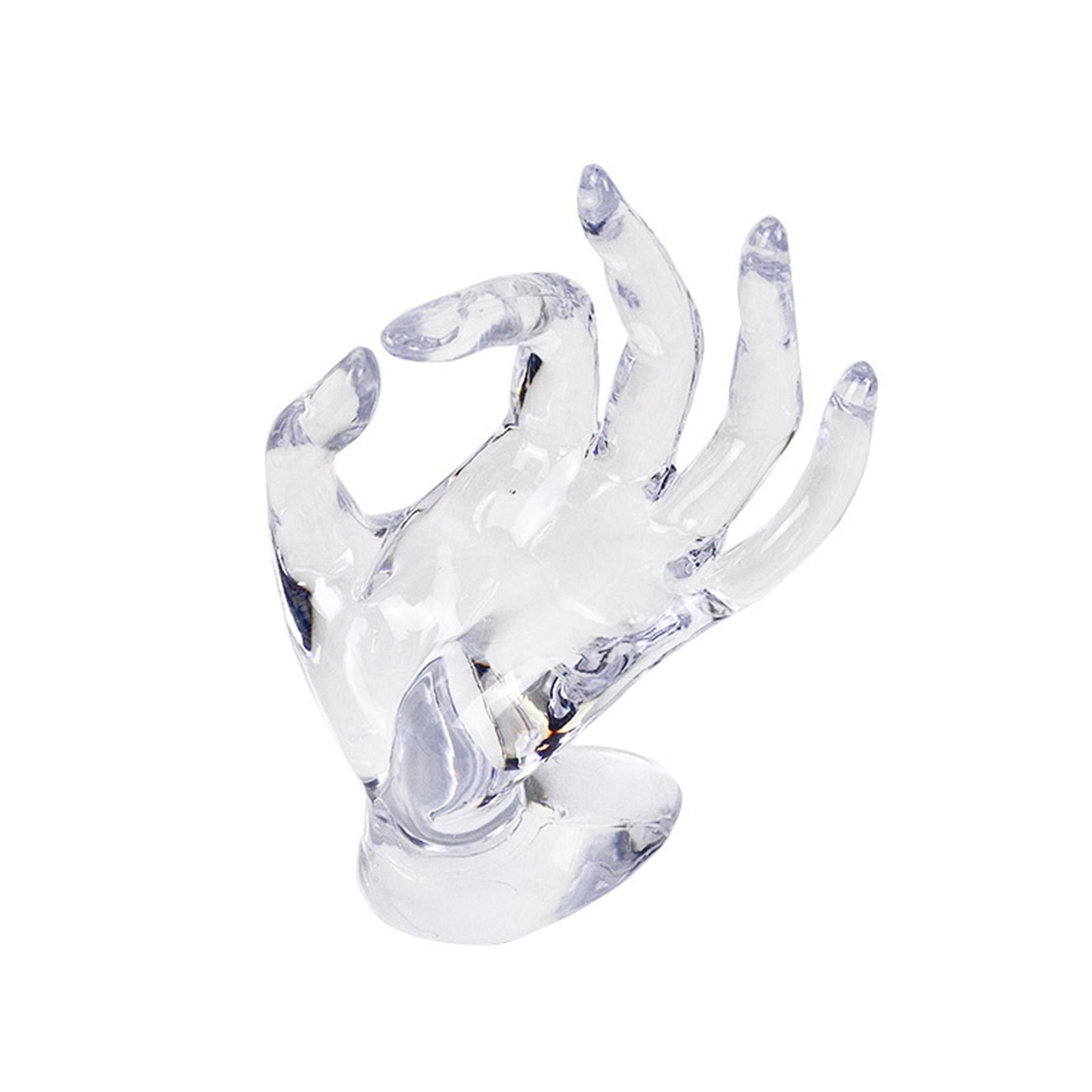 

Подставка для ювелирных изделий в форме OK, универсальный декоративный держатель для ювелирных перчаток, браслет для организации рук прозрачный