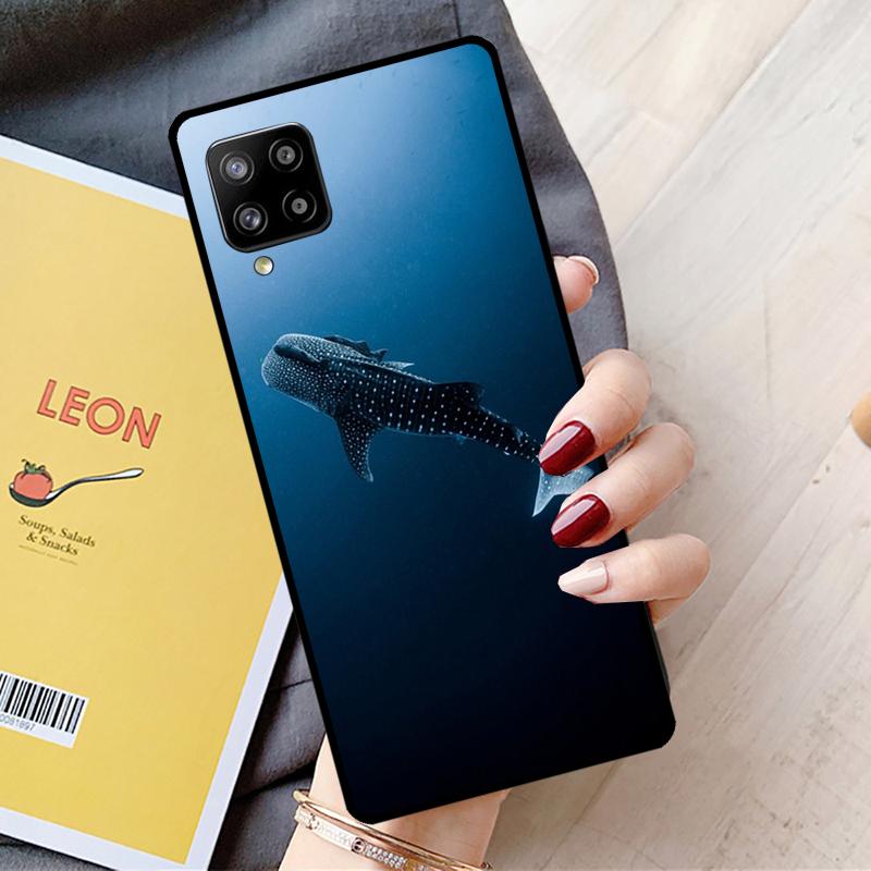 Žralok velrybí Ryby Pro Samsung Galaxy A05 A06 A56 A36 A26 A16 A22 A32 A52 A54 A34 A14 A55 A15 A53 A33 A35 Pouzdro