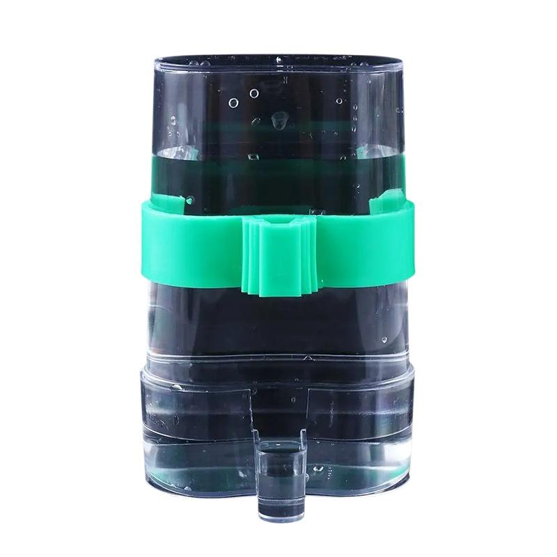 1Pcs Automatic Bird Water Dispenser, Transparent Bird Cage Drinking Fountain Feeder for Budgie Cockatiel Lovebird Canary