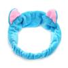 Korean Cat Ear Headband: Cute Cartoon Hair Accessory for Face Washing, Makeup, Sports, and Gift