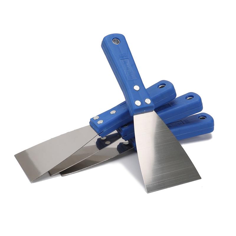 Plastic Handle Stainless Steel Putty Knife - Thickened Scraper & Cleaning Shovel