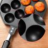 Pánev z hliníkové slitiny s 12 otvory Japan Professional Maker Octopu Ball Maker Takoyaki Maker Nástroj na vaření Nepřilnavé nádobí na smažení