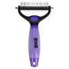 Ruff 'N Ruffus, Cat & Dog Grooming Kit, Gel Rake & Nail Clippers, Purple, 1 Gel Rake & 1 Nail Clipper