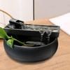 Ceramic Tabletop Fountain Vase Indoor Water Waterfall Feature Garden Ornament Decor USB