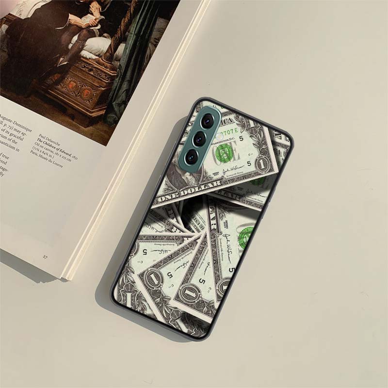 Banknote Dollar Cash Money Phone Case For Samsung Galaxy A02S A03S A12 A22 A32 A42 A52S A72 A16 A26 A36 A56 A13 A23 A33 A53 A73