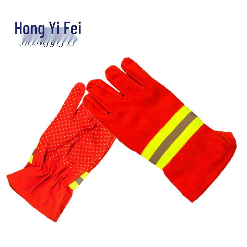 Hongyifei High-Temperature Flame Retardant Protective Gloves One Size