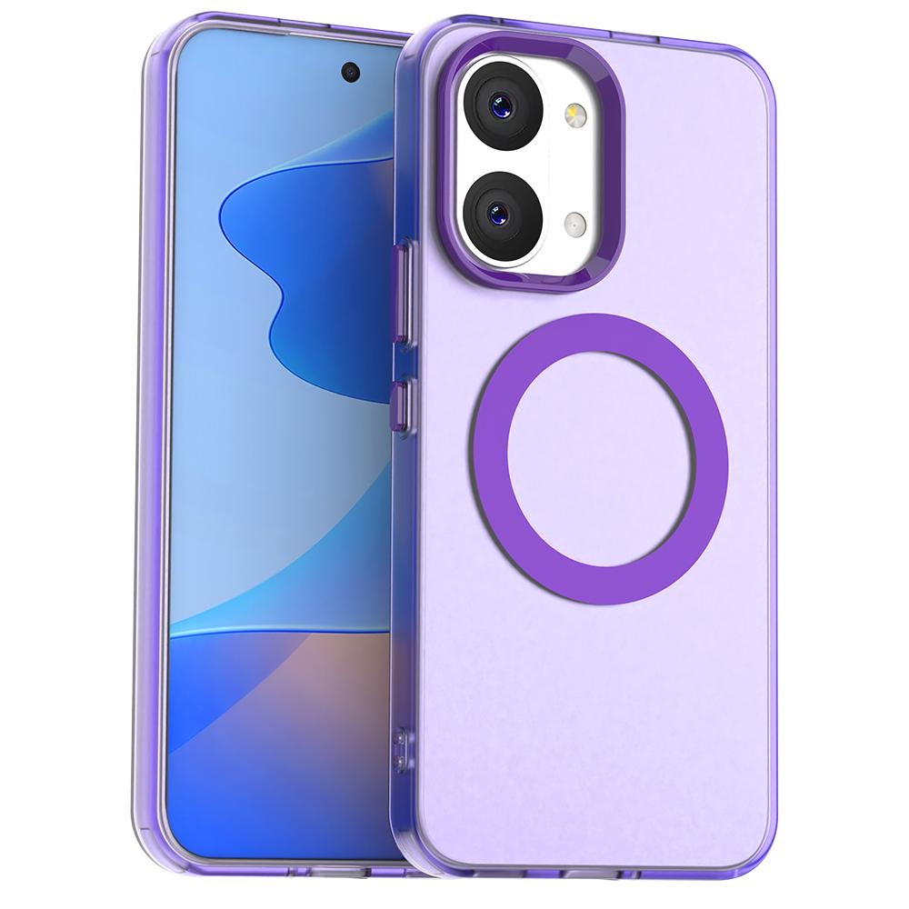 Frosted Transparent Magnetic Phone Case for Poco X8 Pro Max Case for Poco X7 Pro for Magsafe Wireless Charge Protective Cover