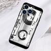 Cassette Mix Tape Phone Case For iPhone 17 Pro Max 16 15 13 12 11 14 Pro Max Plus 13 12 Mini 16e 17 Air Cover